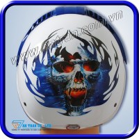 Mũ Bảo Hiểm Skull 3D ATN04G-3D/46